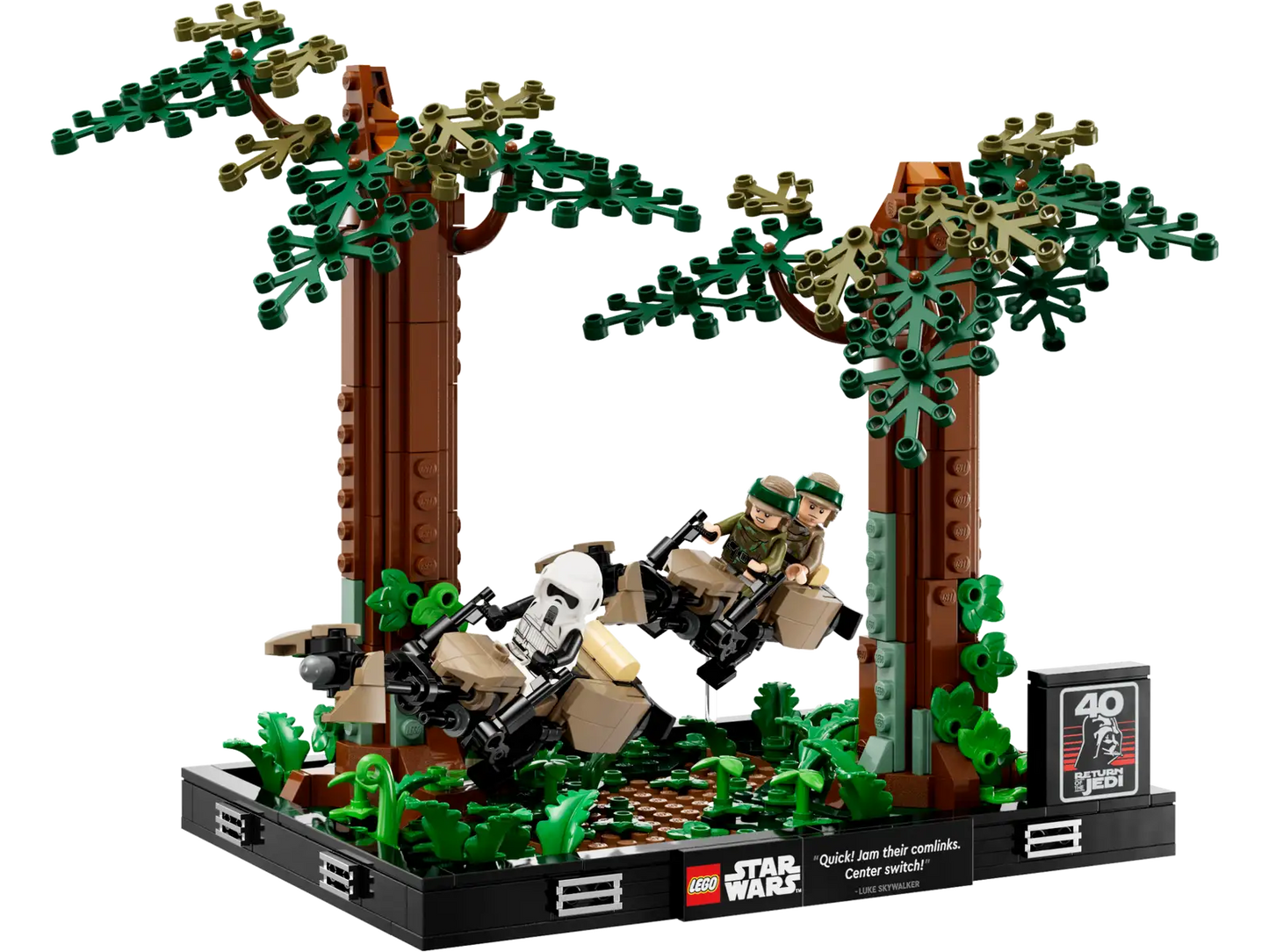 LEGO® 75353 Star Wars™ Endor™ Speeder Chase Diorama