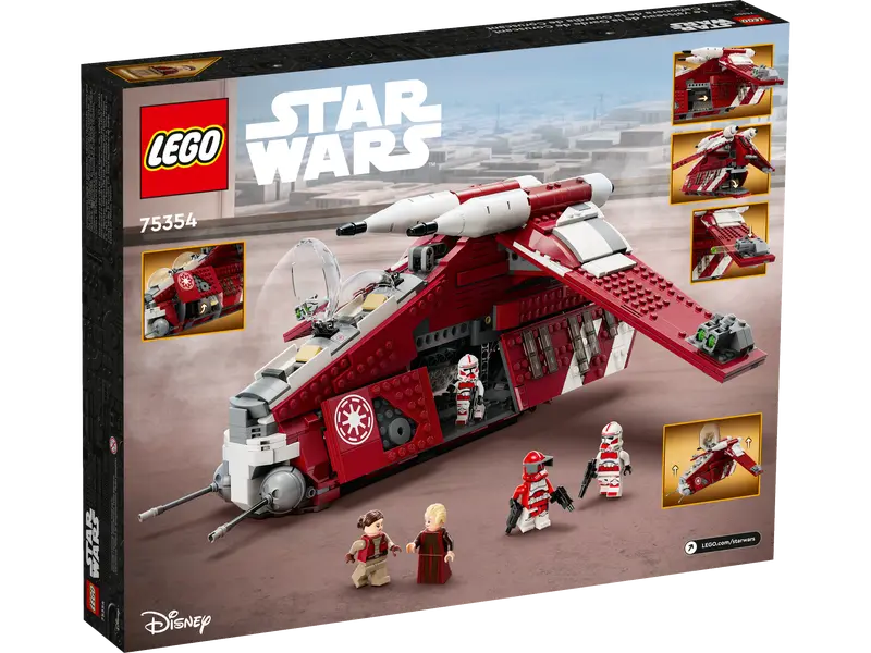 LEGO® 75354 Star Wars Coruscant Guard Gunship (Ship From 9th of September 2024)