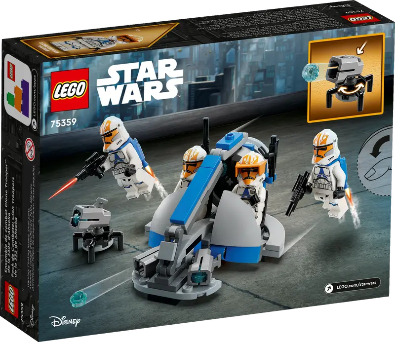 LEGO® 75359 Star Wars™ 332nd Ahsoka's Clone Trooper™ Battle Pack