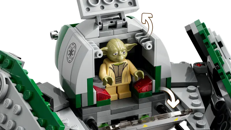 LEGO® 75360 Star Wars™ The Clone Wars Yoda’s Jedi Starfighter