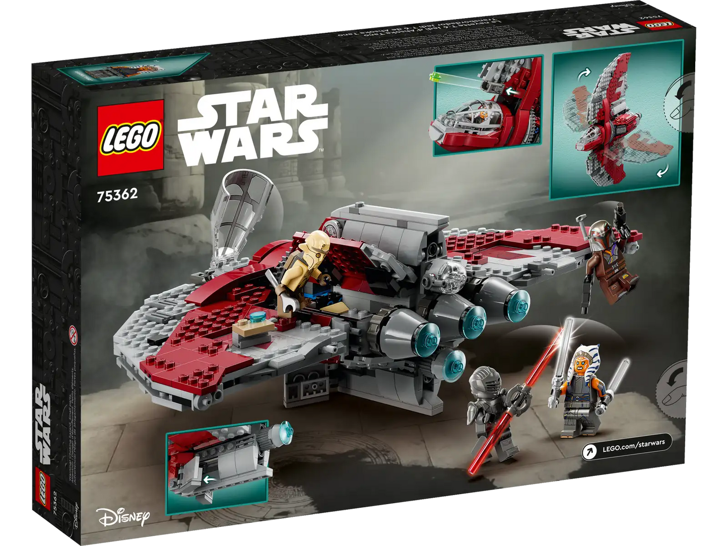 LEGO® 75362 Star Wars™ Ahsoka Tano's T-6 Jedi Shuttle