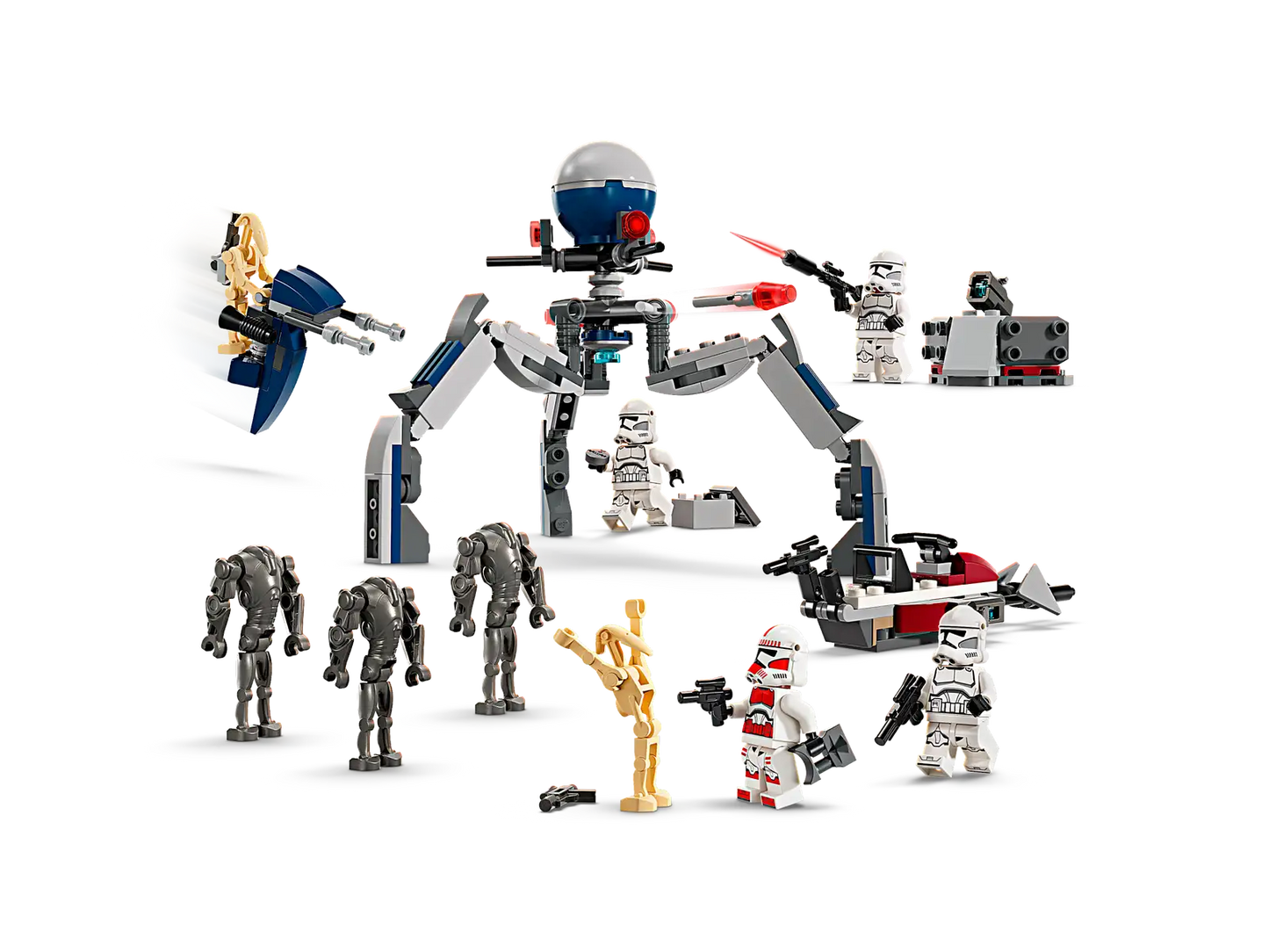 LEGO® 75372 Star Wars Clone Trooper™ & Battle Droid™ Battle Pack