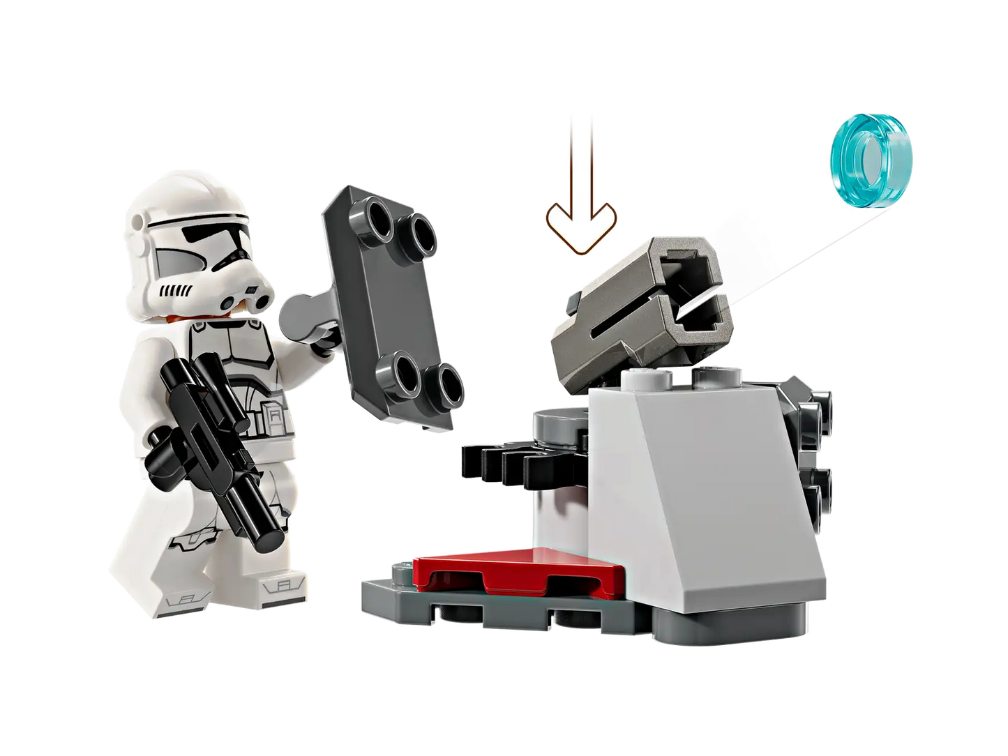 LEGO® 75372 Star Wars Clone Trooper™ & Battle Droid™ Battle Pack