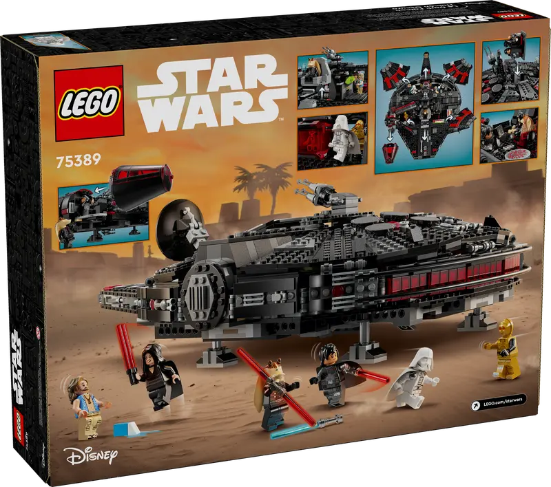 LEGO® 75389 Star Wars The Dark Falcon ( Ship From 10th of August 2024)