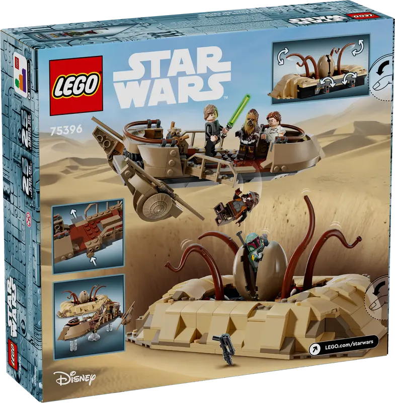 LEGO® 75396 Star Wars Desert Skiff & Sarlacc Pit