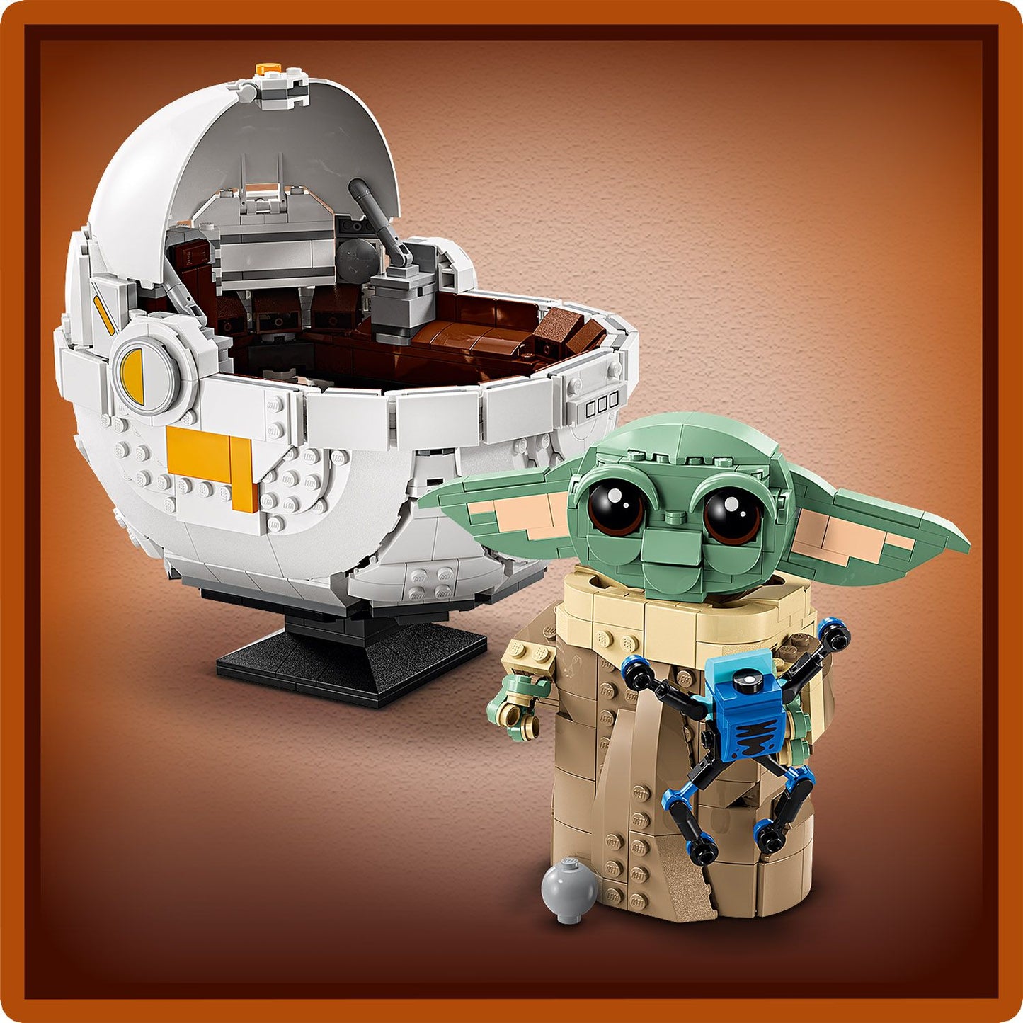 LEGO® Star Wars™ Grogu™ with Hover Pram