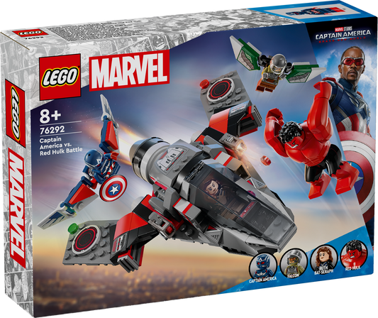 LEGO® Marvel Captain America vs. Red Hulk Battle