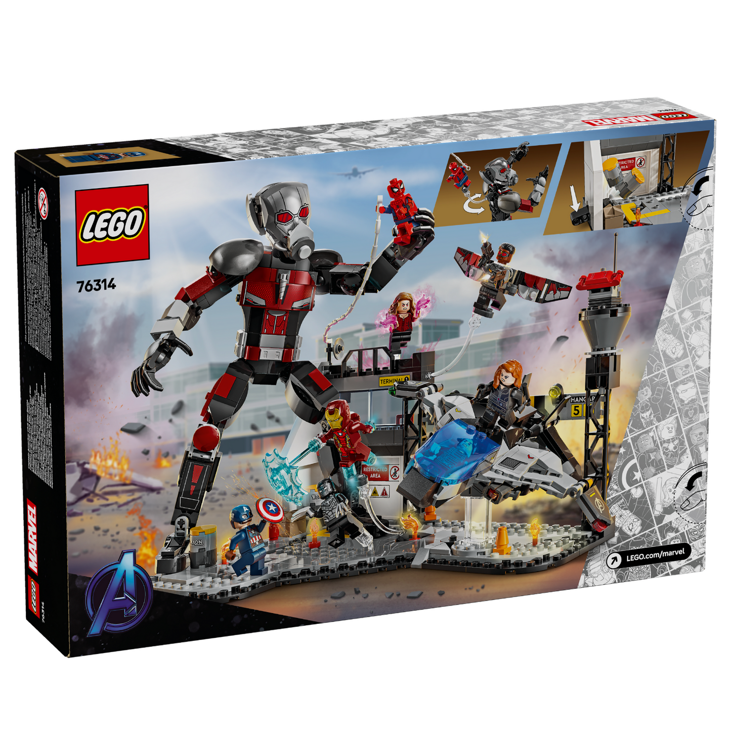 LEGO® Marvel Captain America: Civil War Action Battle