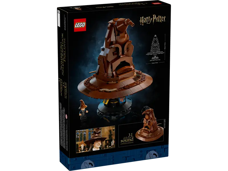 LEGO® 76429 Harry Potter™Talking Sorting Hat™