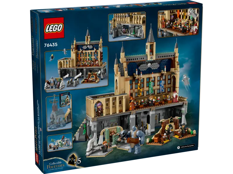 LEGO® 76435 Harry Potter Hogwarts Castle: The Great Hall ( Ship From 9th of July 2024)