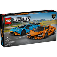 LEGO® 77238 Speed Champions Lamborghini Revuelto & Huracán STO