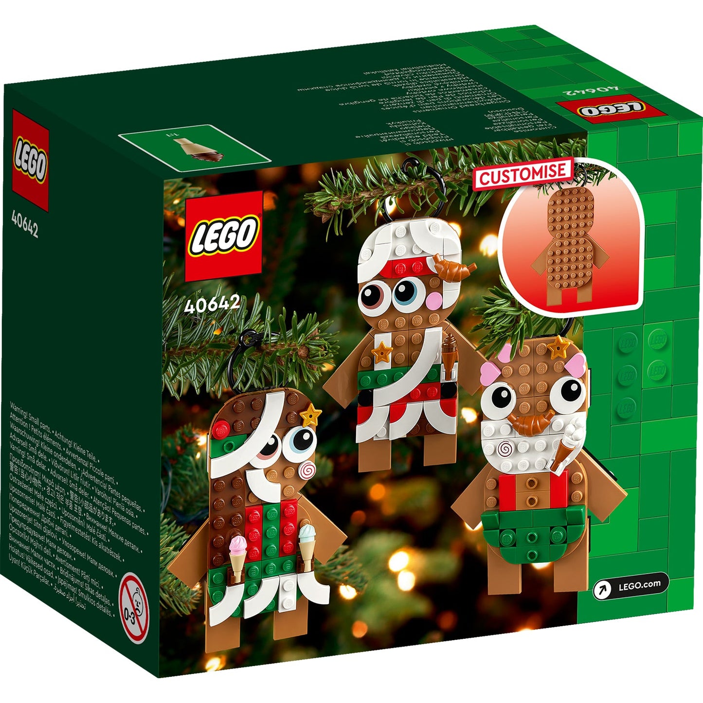 LEGO® Gingerbread Ornaments 40642