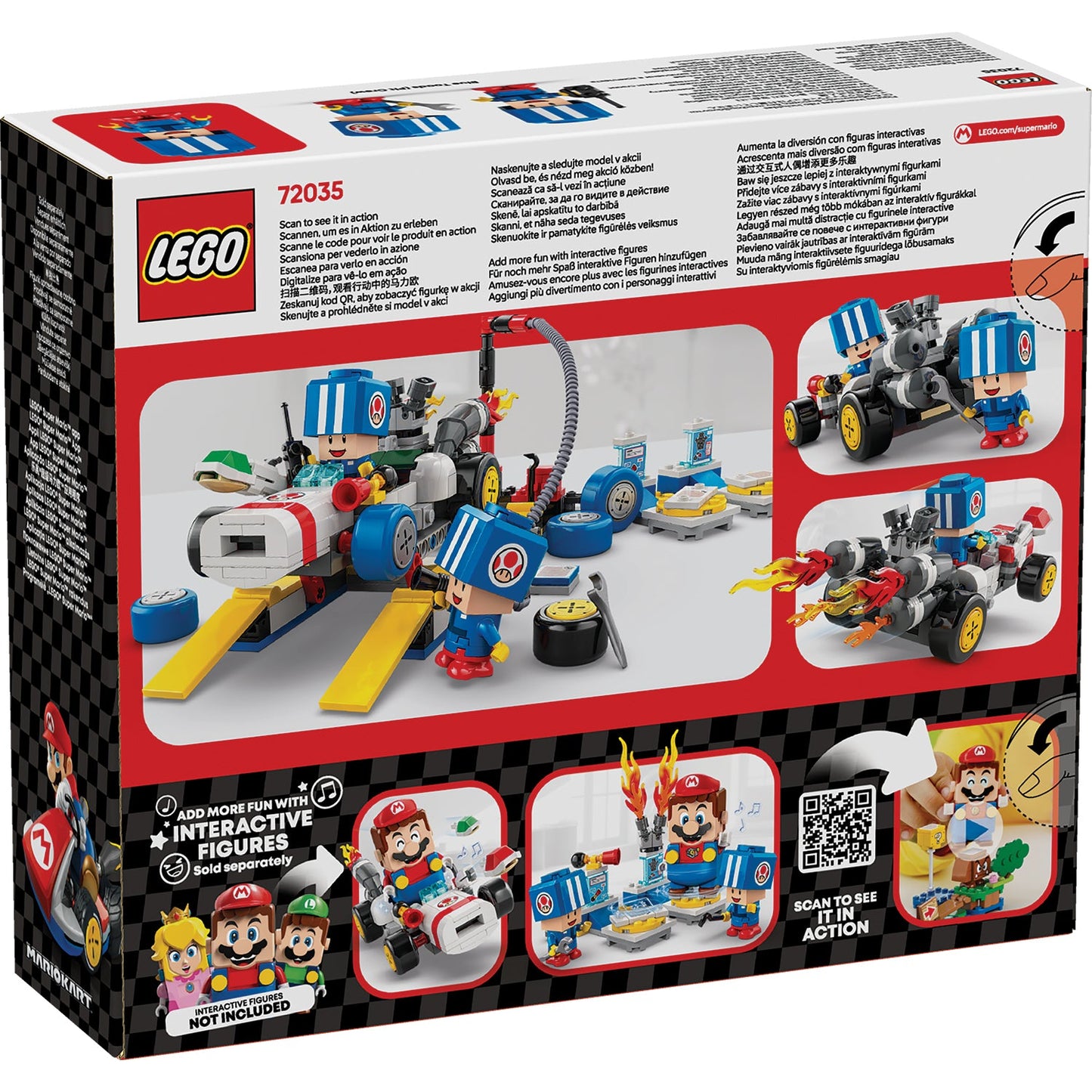 LEGO® Super Mario™: Mario Kart™ – Toad’s Garage