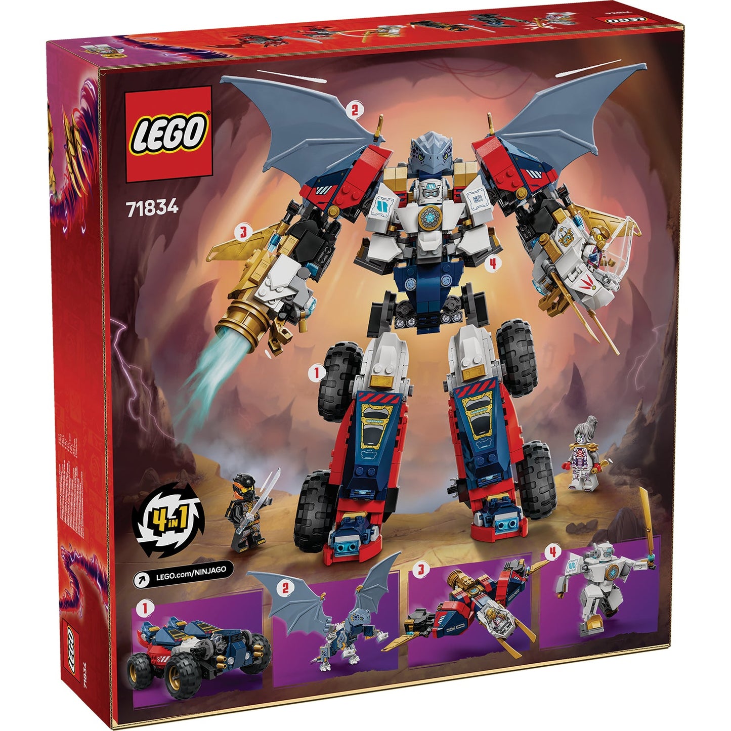 LEGO® NINJAGO® Zane’s Ultra Combiner Mech