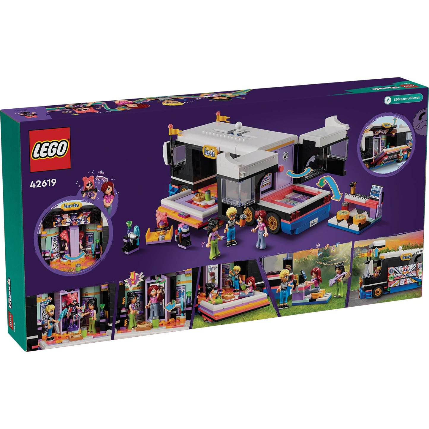 LEGO® Friends™ Pop Star Music Tour Bus