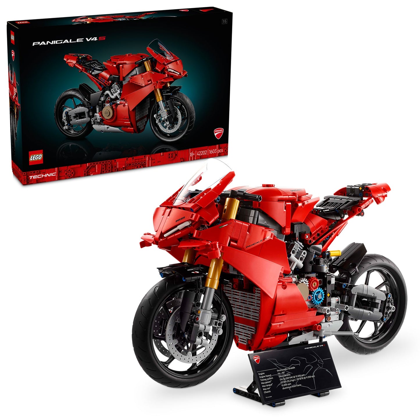 LEGO® Technic Ducati Panigale V4 S Motorcycle