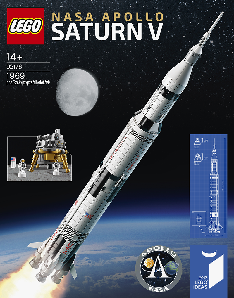 LEGO®  Ideas 92176 NASA Apollo Saturn V