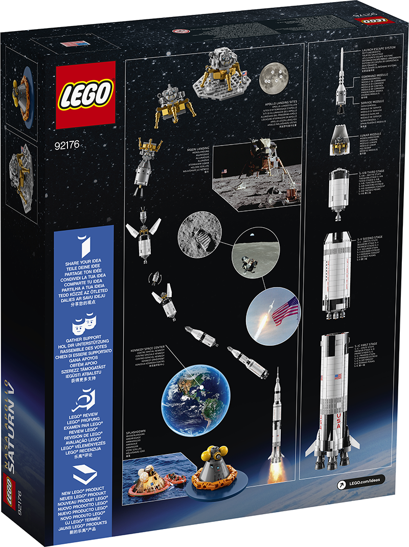 LEGO®  Ideas 92176 NASA Apollo Saturn V