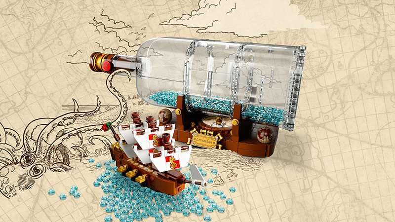 LEGO® 92177 Ideas Ship in a Bottle