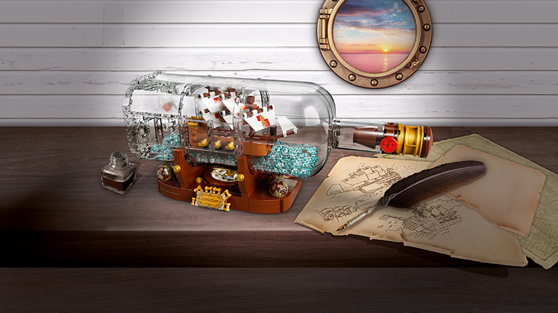 LEGO® 92177 Ideas Ship in a Bottle