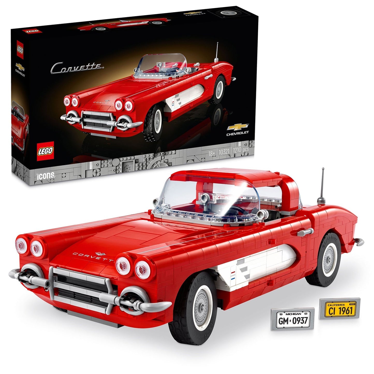 LEGO® ICONS™ Corvette 10321