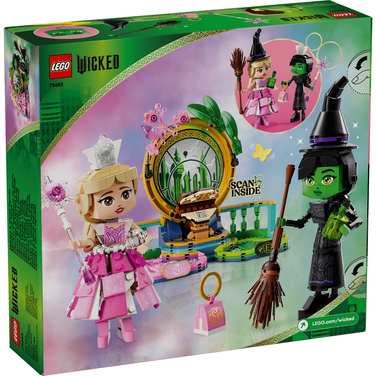 LEGO® Wicked Elphaba & Glinda Figures