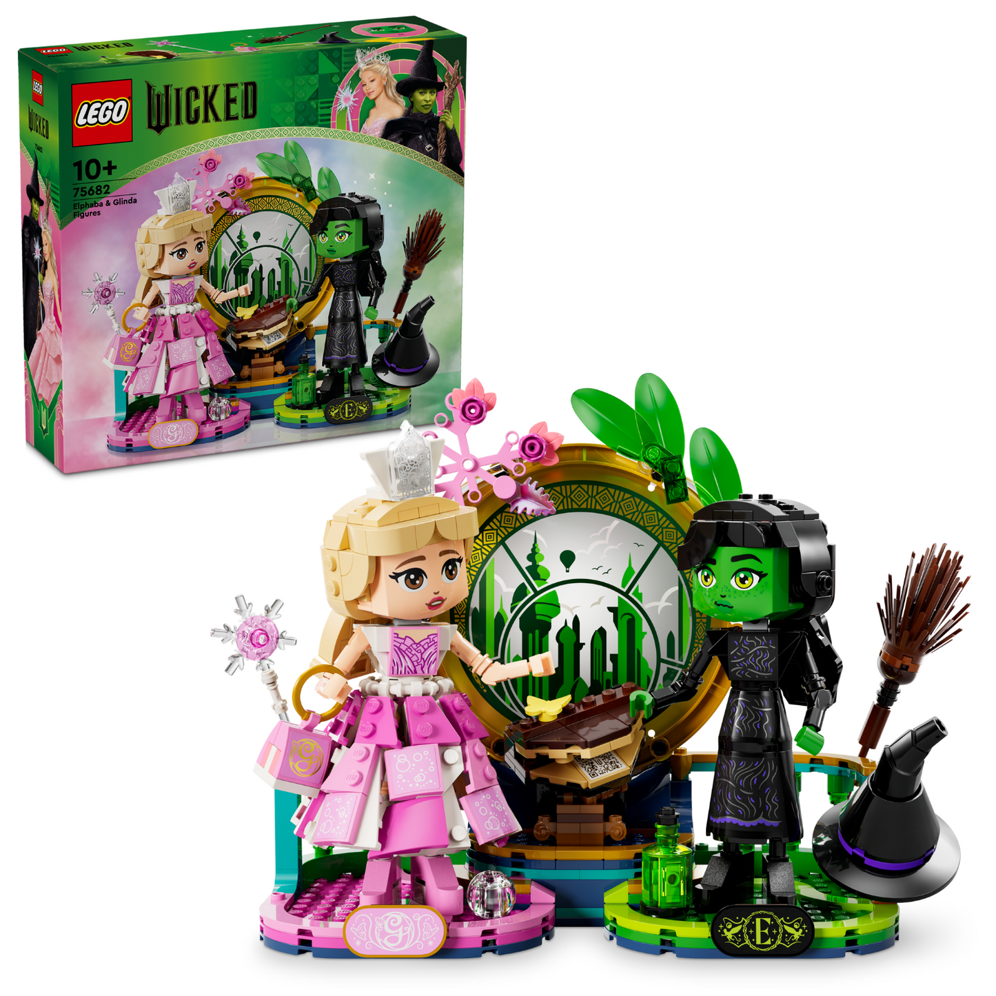 LEGO® Wicked Elphaba & Glinda Figures