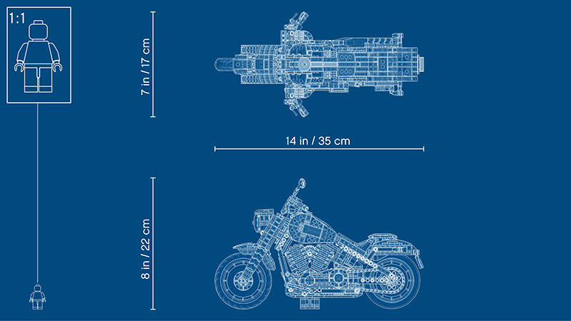 LEGO® 10269 Creator Expert Harley-Davidson® Fat Boy®