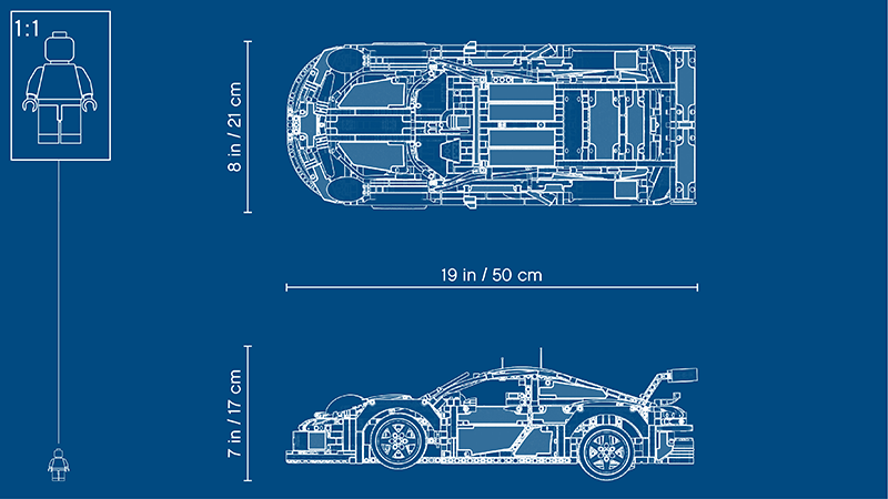 LEGO® 42096 Technic™ Porsche 911 RSR