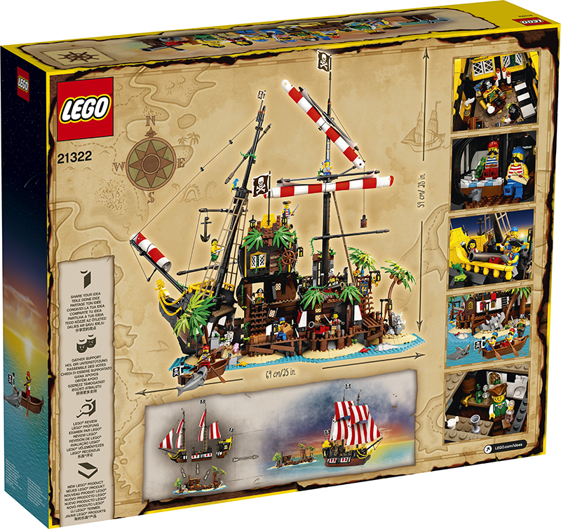 LEGO® 21322 Ideas Pirates of Barracuda Bay