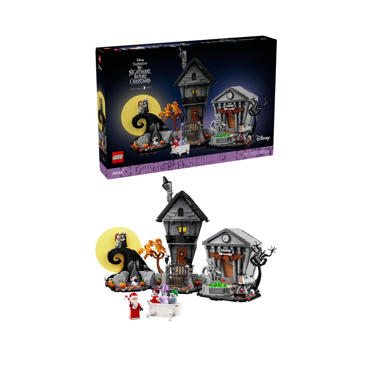 LEGO® Ideas Disney Tim Burton’s The Nightmare Before Christmas