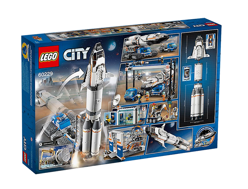 LEGO® 60229 City Rocket Assembly & Transport